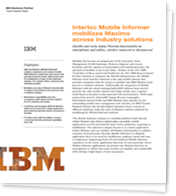Interloc Mobile Informer mobilizes Maximo across industry solutions